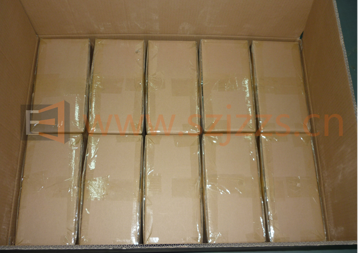 Tan In The Raw品牌護(hù)膚品展示架包裝完成