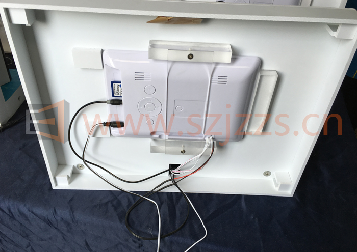 音箱展示架背部LCD顯示屏 音箱展示架背部LCD顯示屏