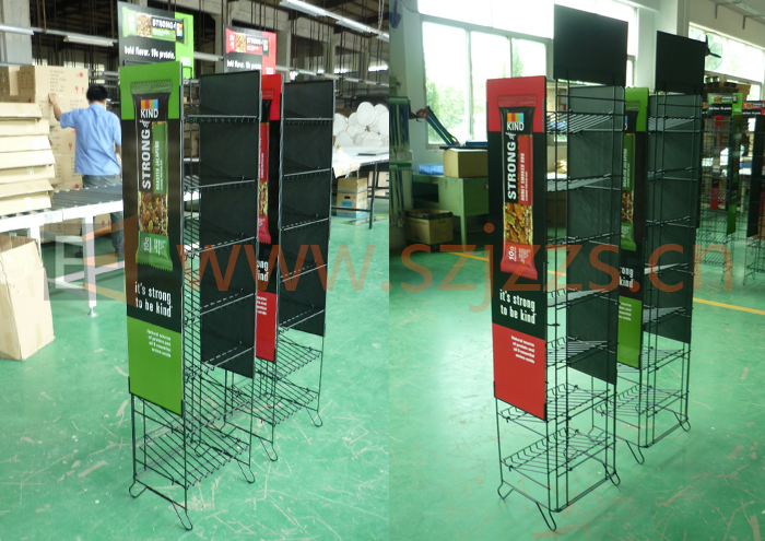 金屬零食展示架 金屬零食展示架