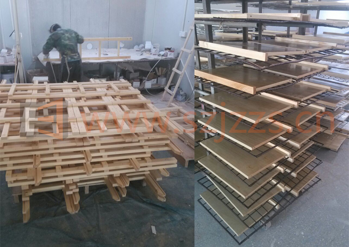 木制展示架結(jié)構(gòu)