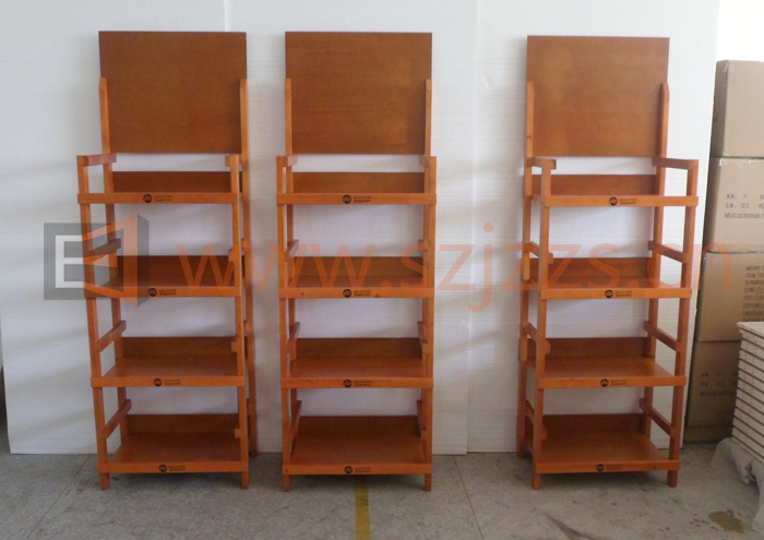 木制展示架組裝成品