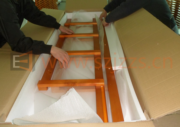 木制展示架支架包裝中