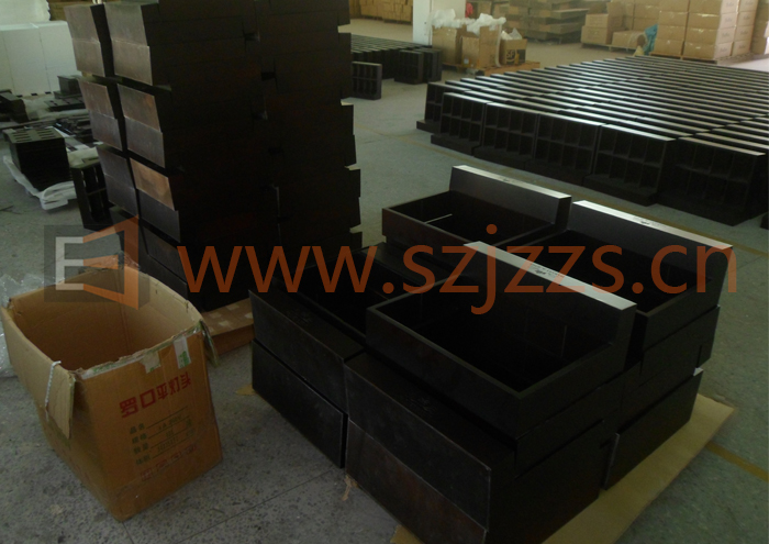 茶葉展示架組裝完成 茶葉展示架組裝完成