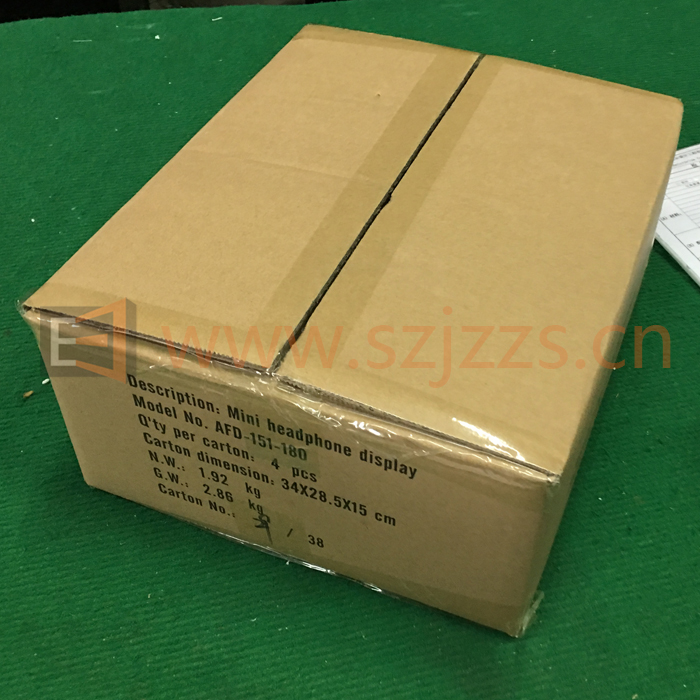 耳機(jī)架包裝完成